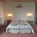 Castle In Near Forest And River Le Veurdre
