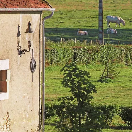 Ch Teau In Auvergne With River And Terrace Le Veurdre