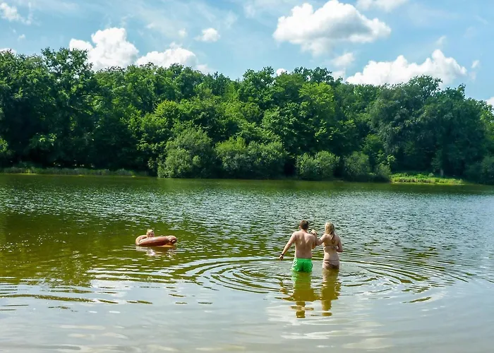 Castle In Near Forest And River * 勒维尔德